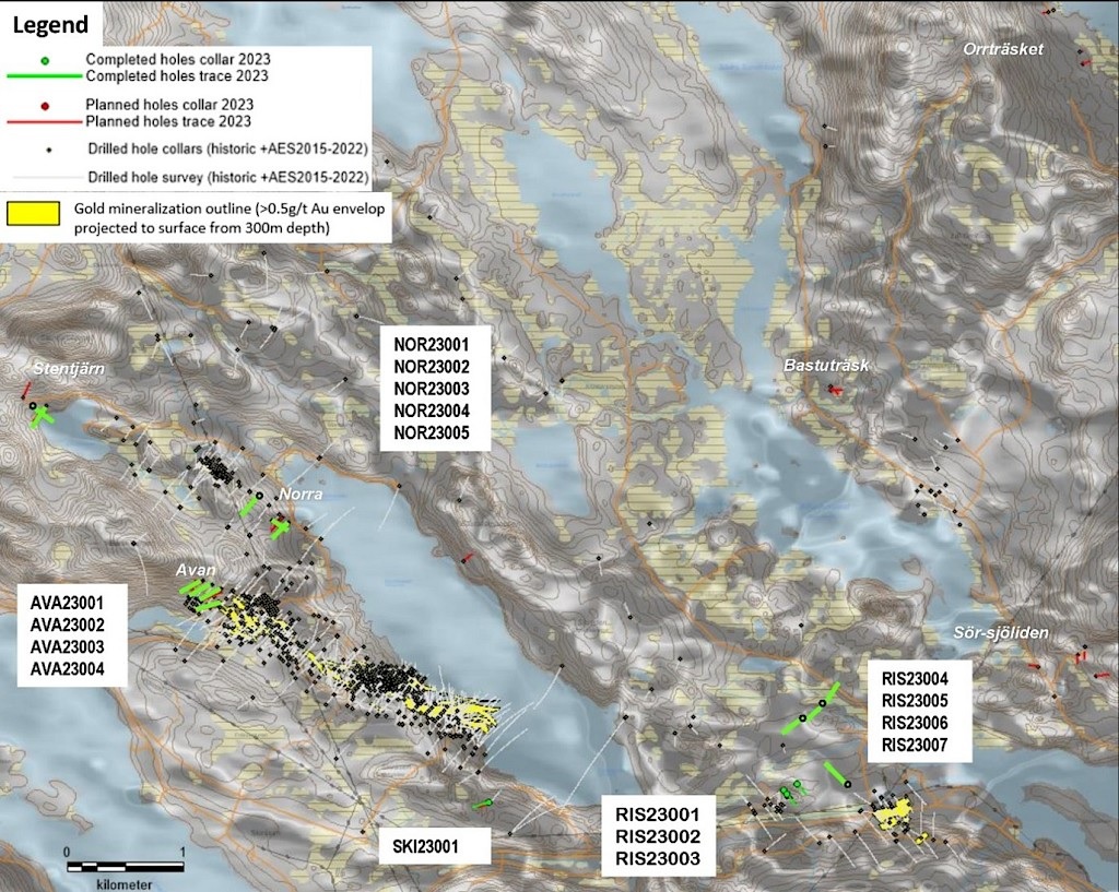 Barsele Minerals Provides Preliminary Summary of 2023 Drilling Activities