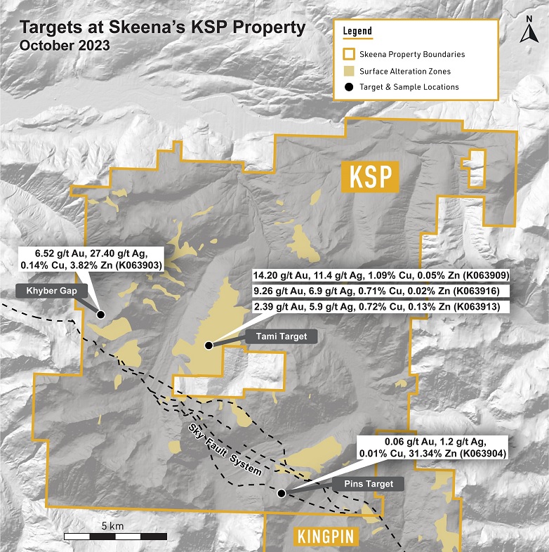 Skeena Resources Provides Regional Exploration Update on 100% Owned KSP Property