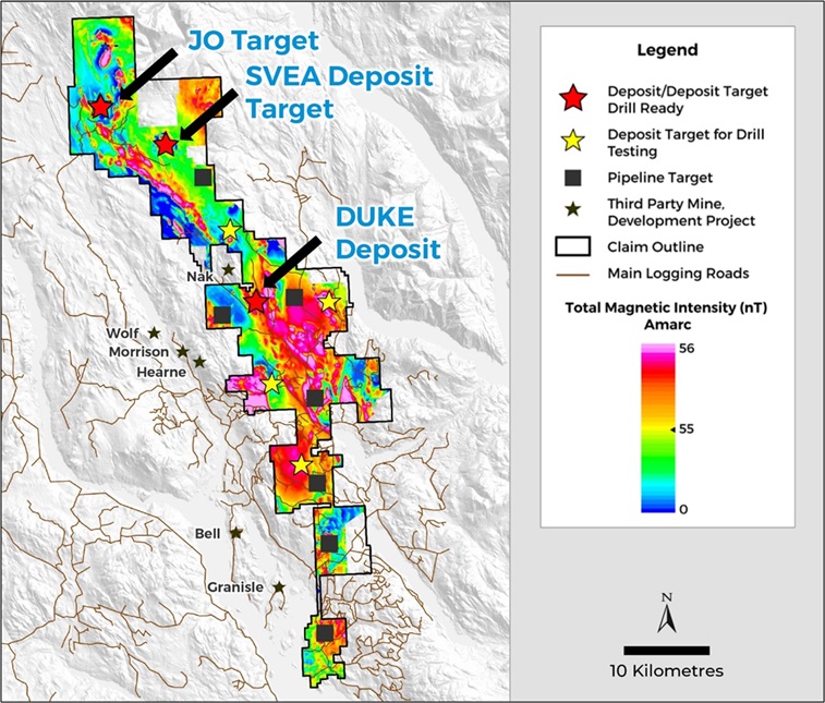 Amarc Resources Introduces JO Porphyry Copper-Gold Discovery in Duke District