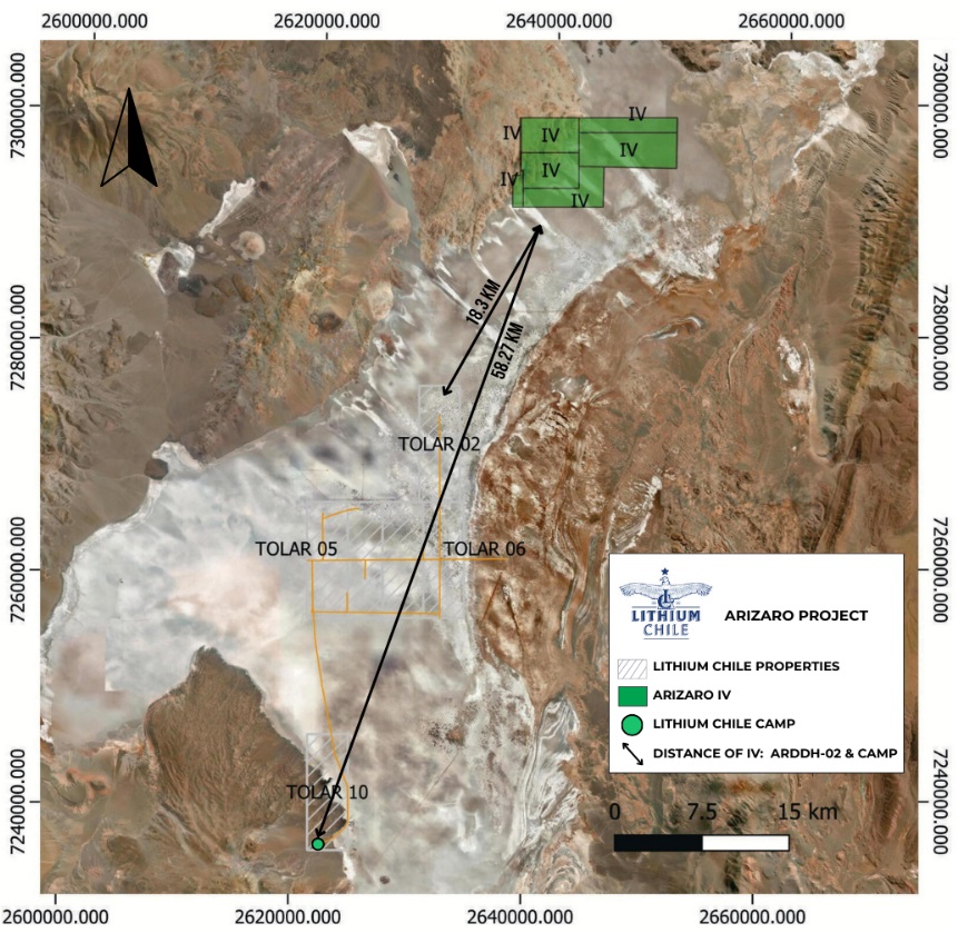 Lithium Chile's Subsidary, Argentum Lithium, Awarded 8,445 Hectares on the Salar de Arizaro by REMSa