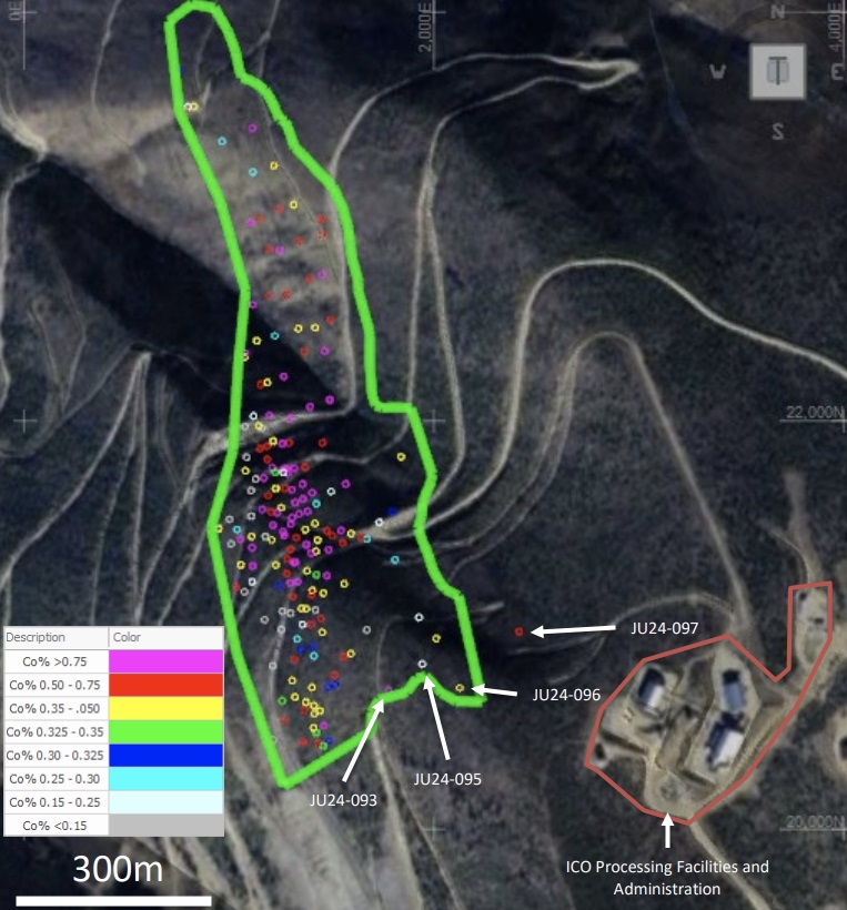 U.S. Government-funded extension drilling confirms resource growth potential at Jervois' ICO
