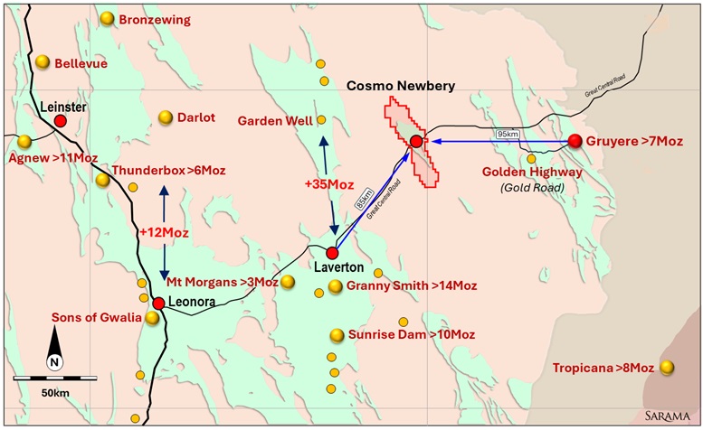Sarama Resources Signs MOU Over West Australian Gold Project