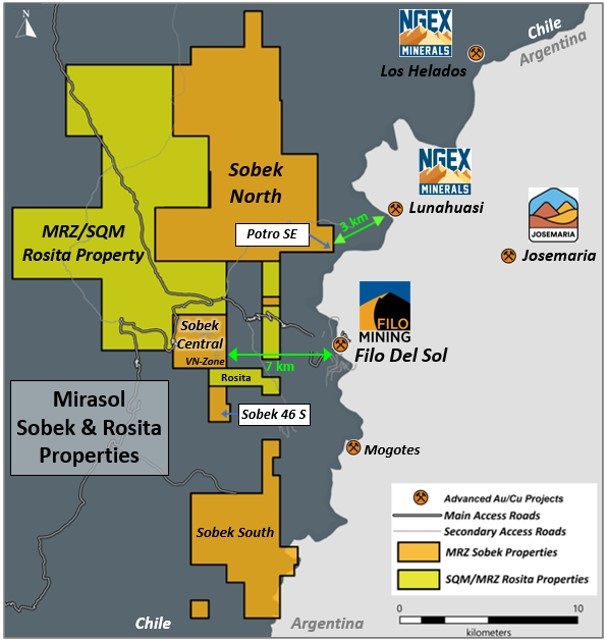 Mirasol Resources Initiates Drill Program at Flagship Sobek Copper Project in Vicuña District, Chile