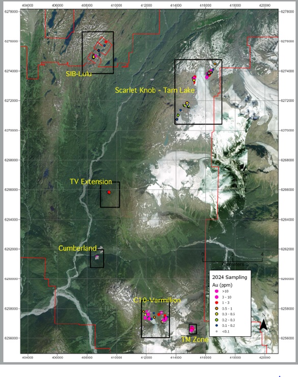 Eskay Mining’s 'Boots-on-the-Ground' Campaign Yields Multiple New High-Grade Gold Targets for Drilling in 2025