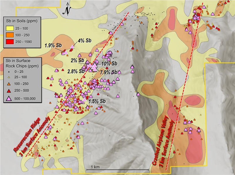 NevGold Discovers Samples With Up to 10% Antimony at the Limousine Butte Gold-Antimony Project in Nevada