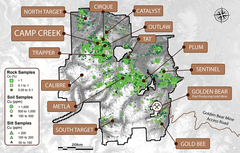 Brixton Metals Identifies Several New Porphyry Targets from its 2024 Regional Prospecting Program, Sampling up to 46.9 g/t gold, 35.3% copper, 1525 g/t silver at its Thorn Project