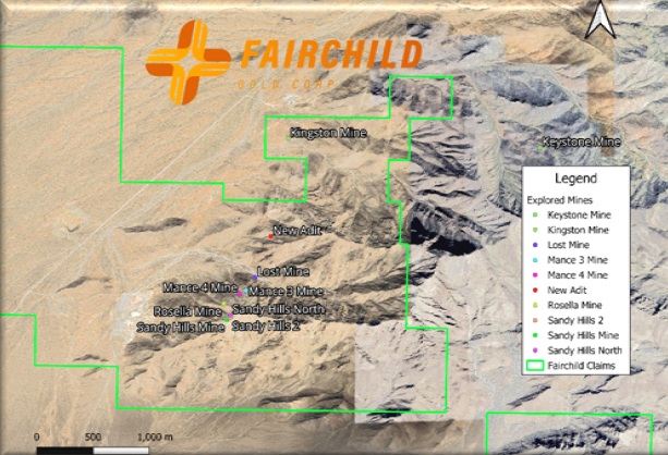 Fairchild Gold Advances Exploration at Copper Chief Property and Confirms Porphyry Rock Outcropping on Site