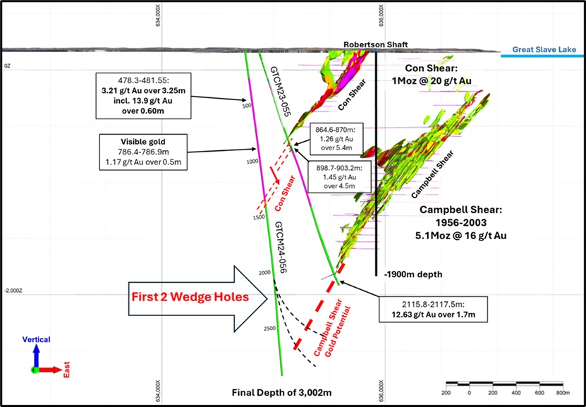 Gold Terra Resource Announces Start of 2025 Drilling Program Targeting High-Grade Gold in the Campbell Shear, Con Mine Option Property, NWT