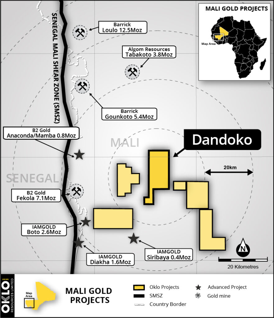 B2Gold to Acquire Oklo Resources and its Extensive Land Package