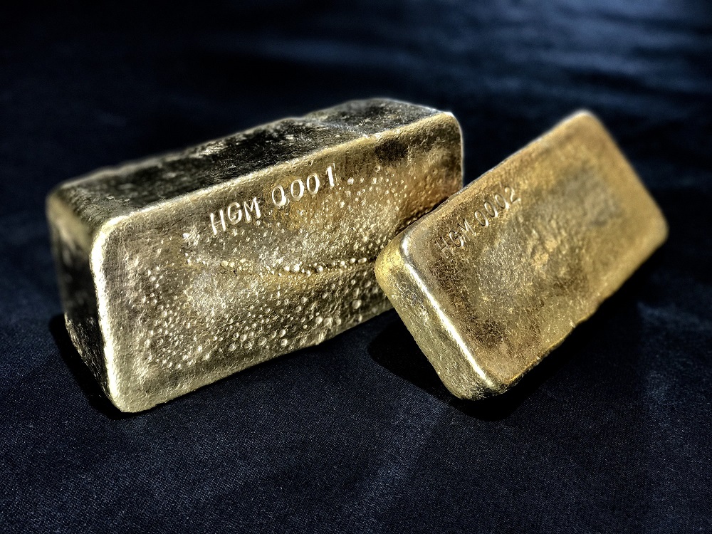 OceanaGold First Gold Pour Haile Mine