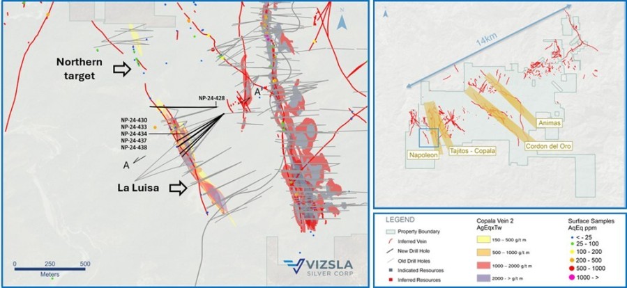 Vizsla Silver Reports Additional High-Grade Intercepts and Refined Interpretations at La Luisa - Vimarsana News